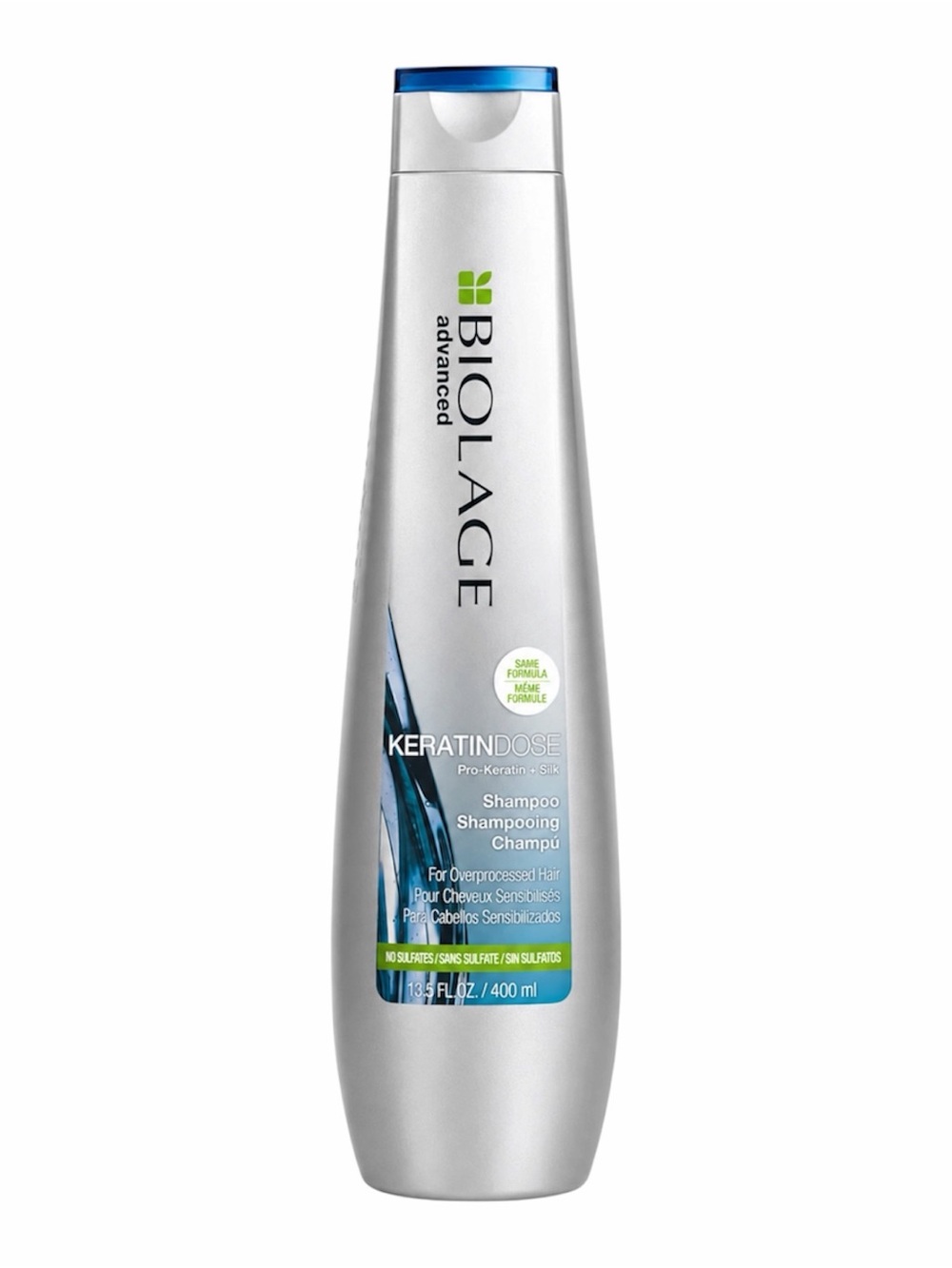 BIOLAGE KERATIN DOSE SHAMPOO FOR OVER-PROCESSED HAIR 400ML - NEW (DISCONTINUED)